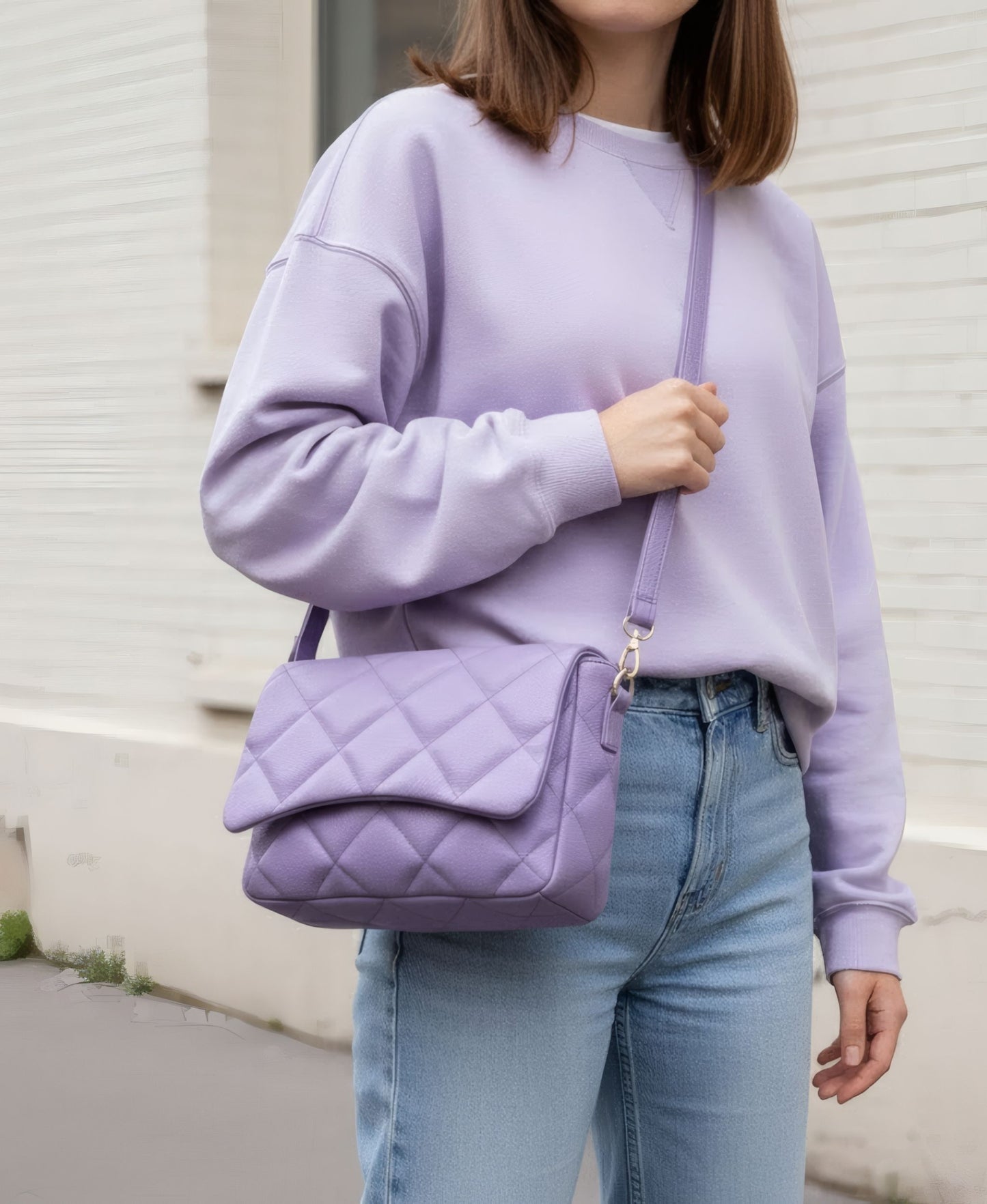 CAPRI – Quilted Leather Crossbody Bag