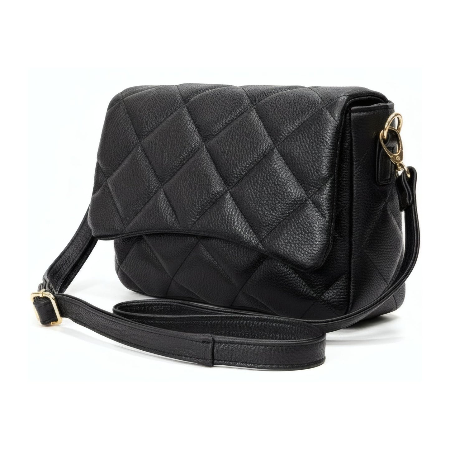 CAPRI – Quilted Leather Crossbody Bag
