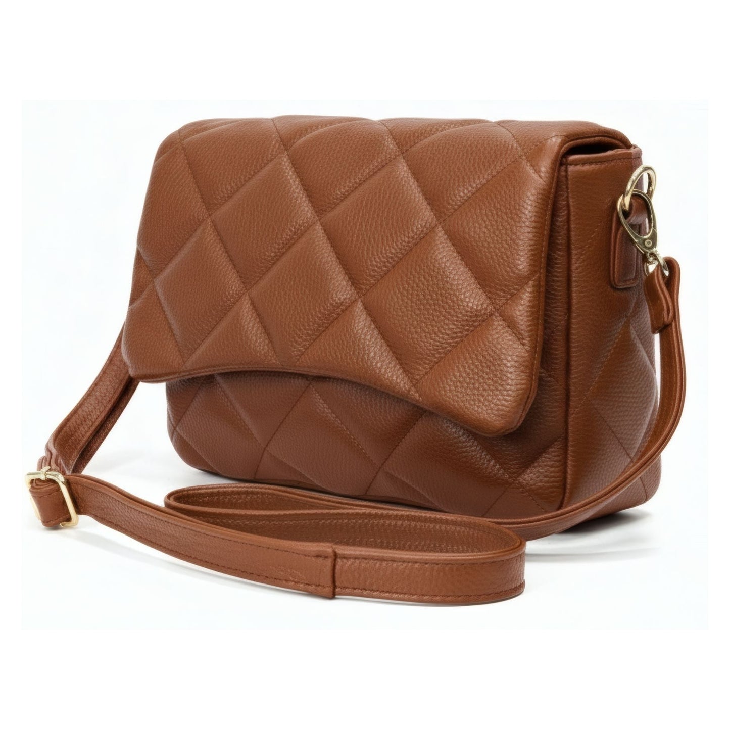 CAPRI – Quilted Leather Crossbody Bag