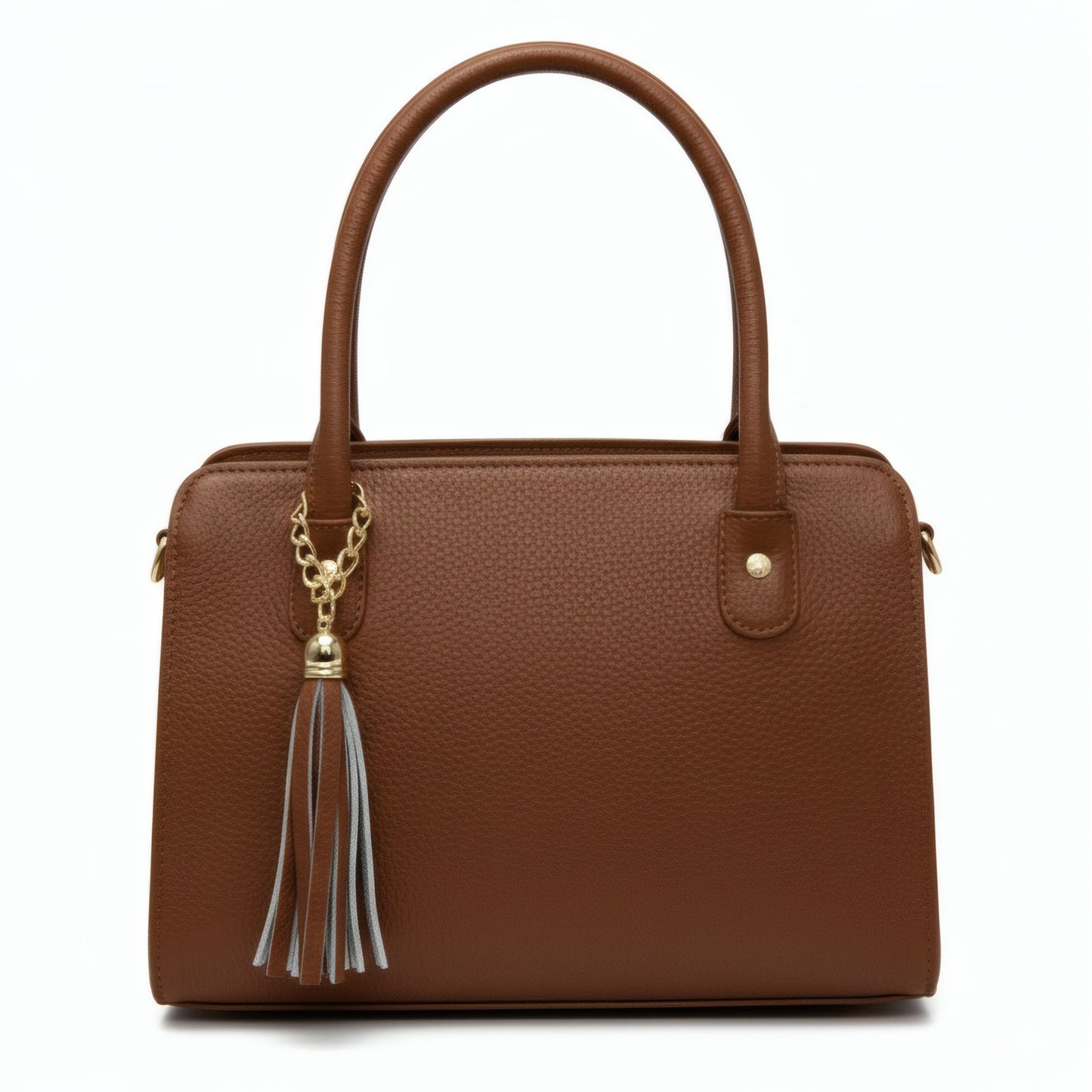FLORENCE – Genuine Leather Structured Satchel