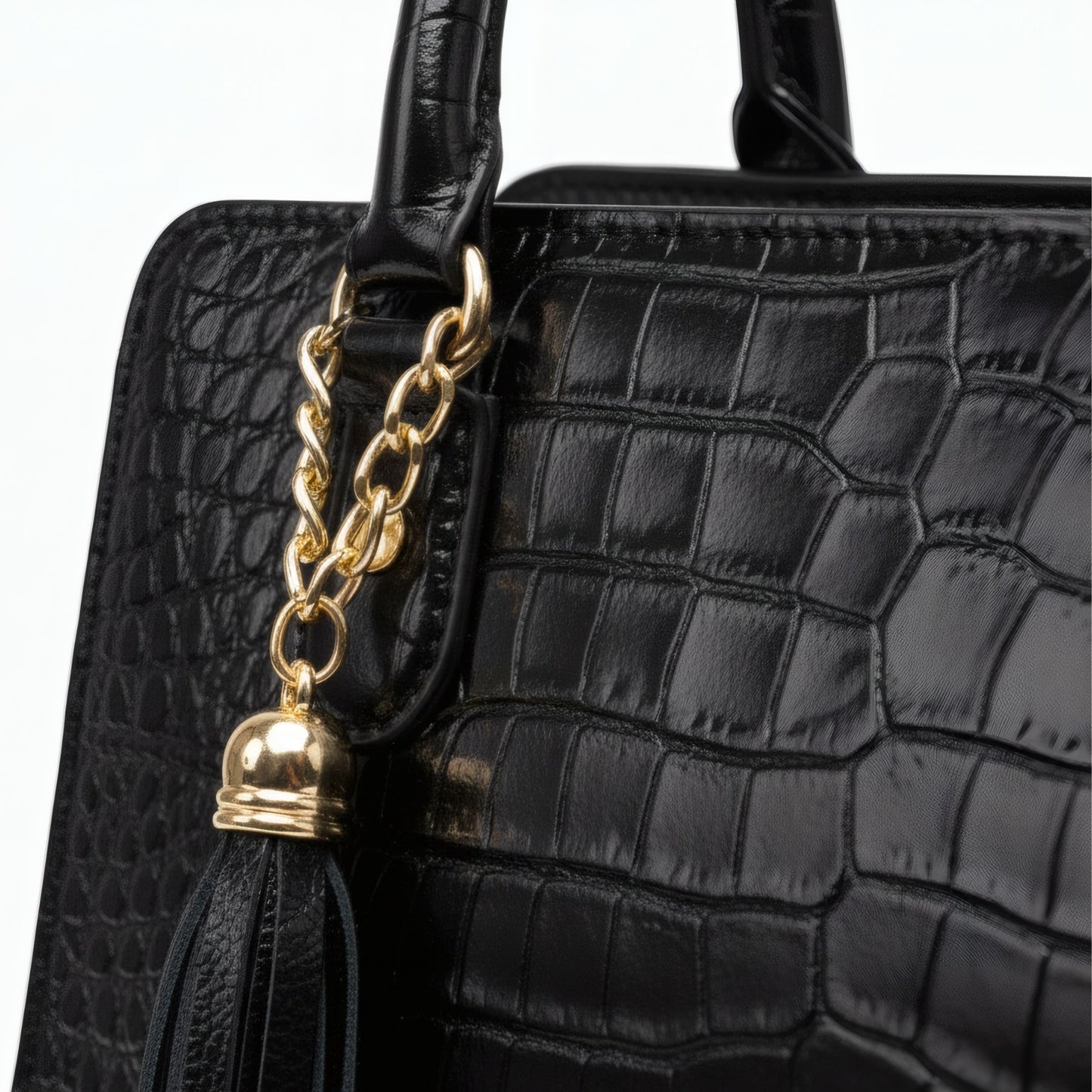 FLORENCE – Genuine Leather Structured Satchel