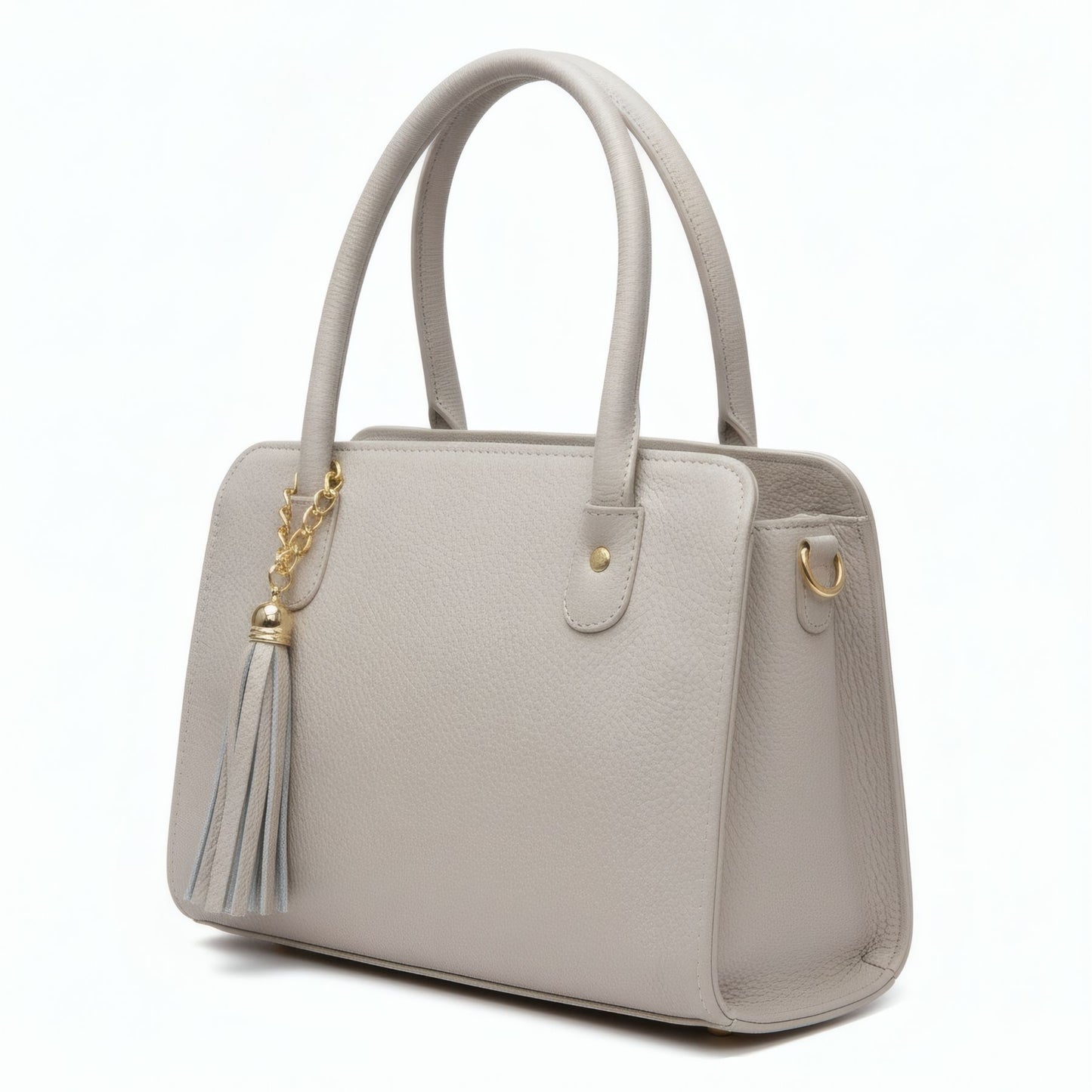 FLORENCE – Genuine Leather Structured Satchel