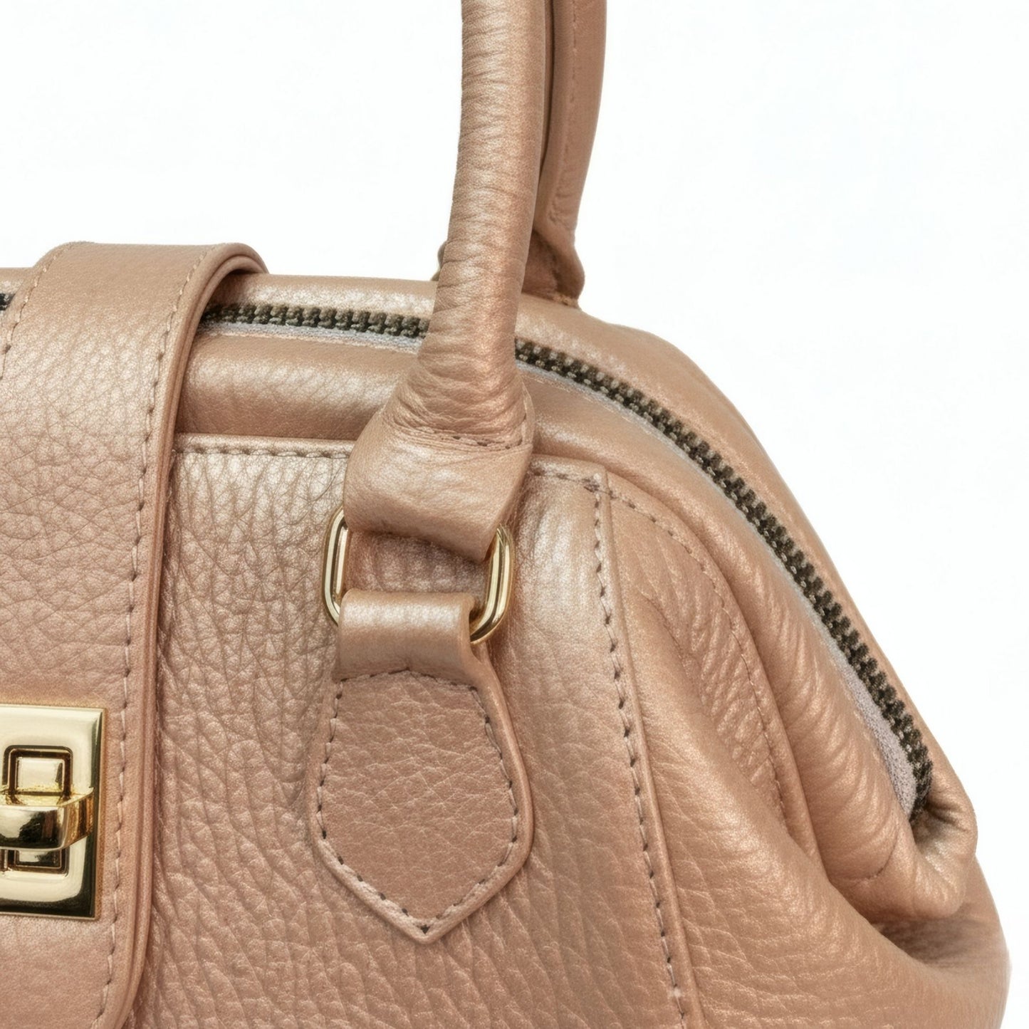 TORINO – Genuine Leather Top Handle Bag