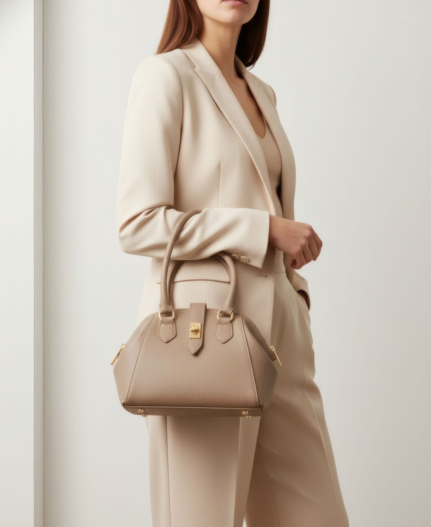 TORINO – Genuine Leather Top Handle Bag