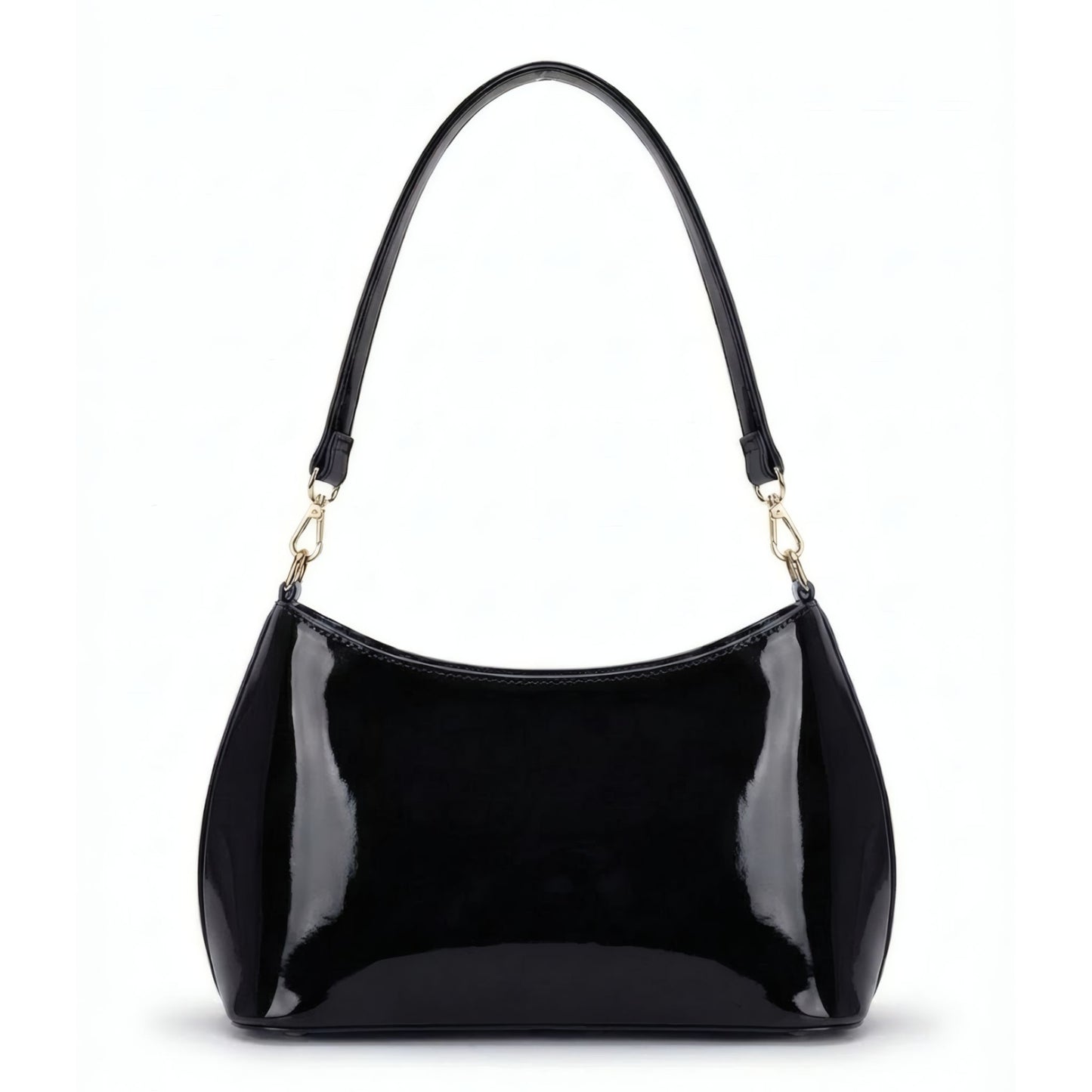 VENEZIA – Patent Leather Baguette Bag