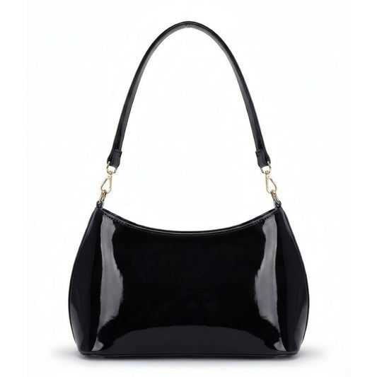 VENEZIA – Patent Leather Baguette Bag