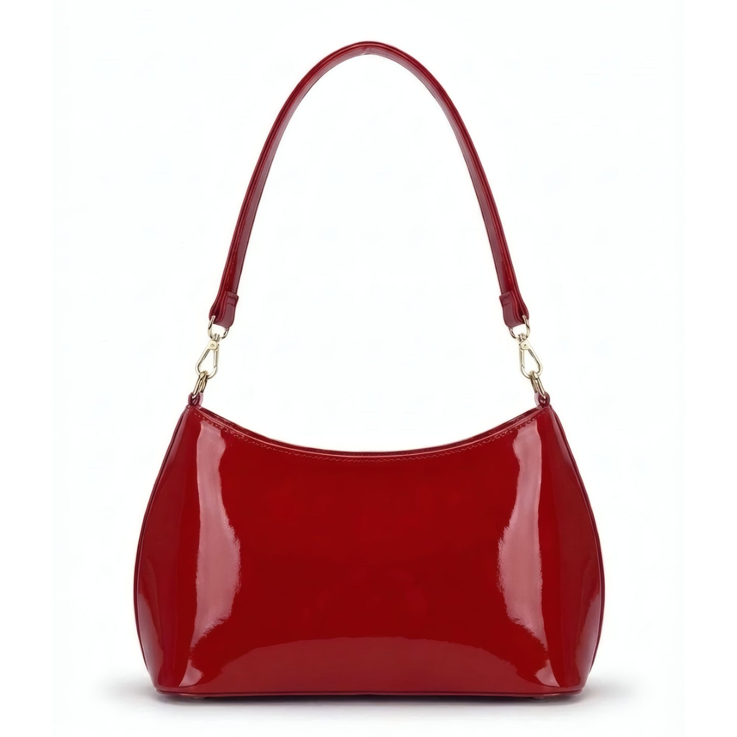 VENEZIA – Patent Leather Baguette Bag