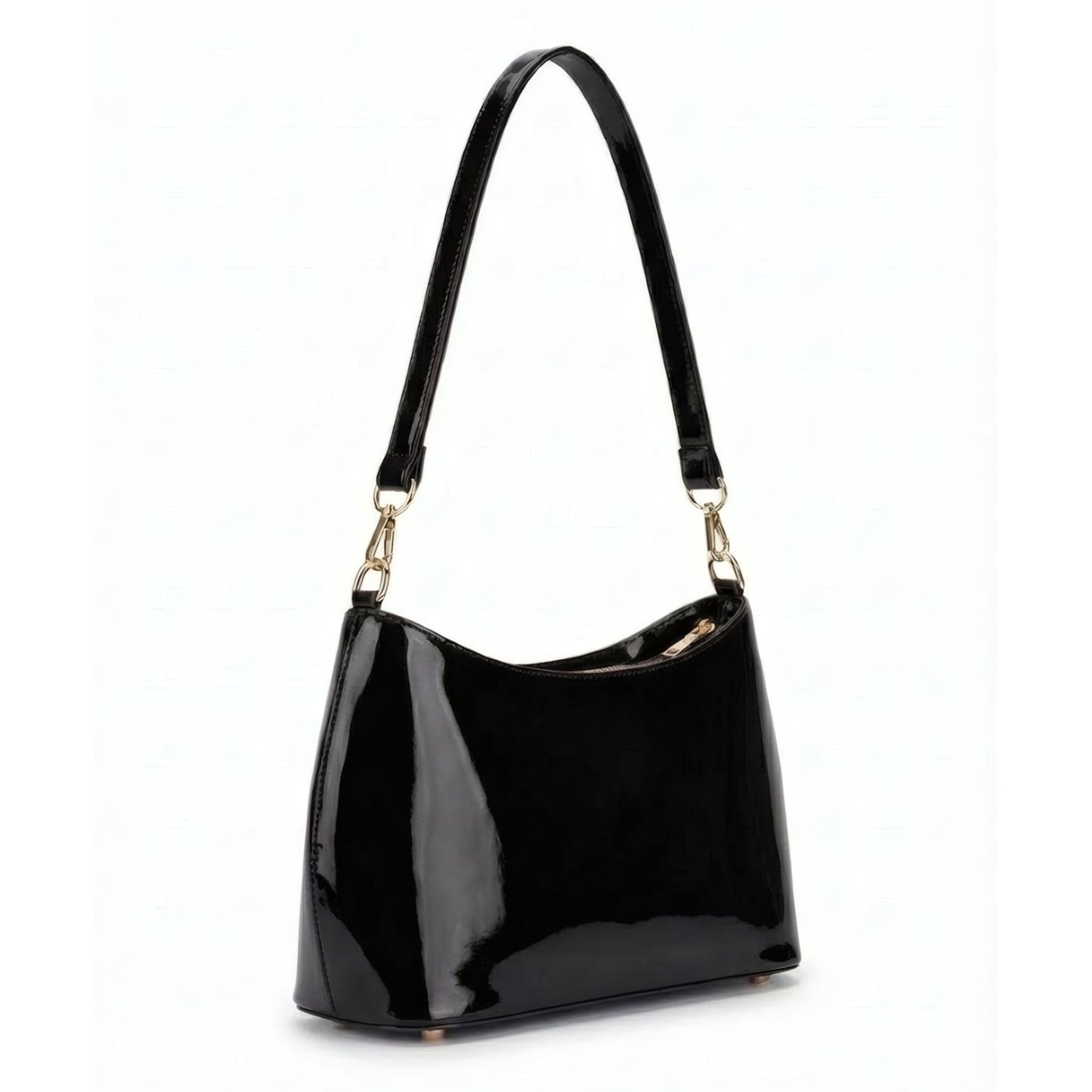 VENEZIA – Patent Leather Baguette Bag