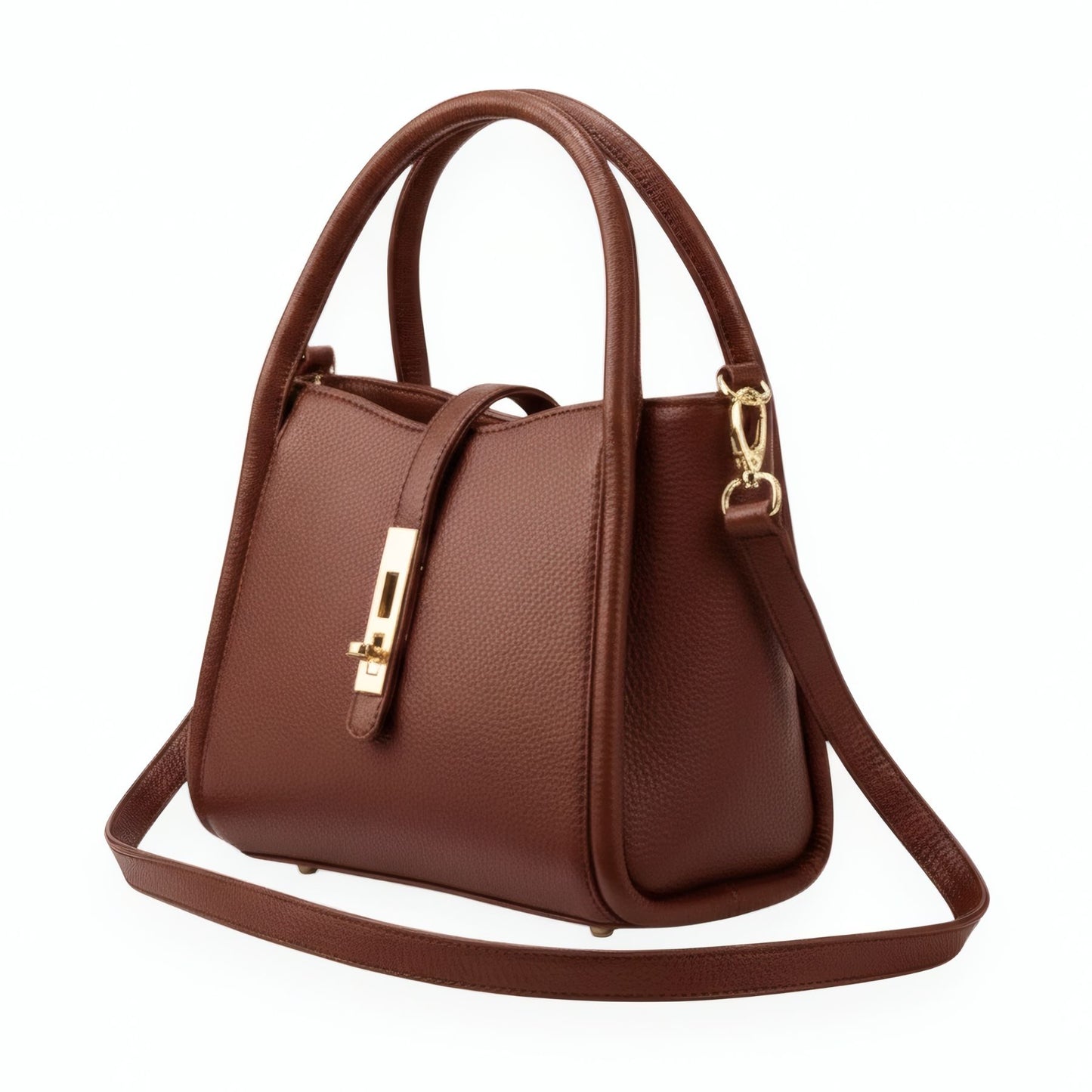 VERONA – Genuine Leather Top Handle & Crossbody Bag