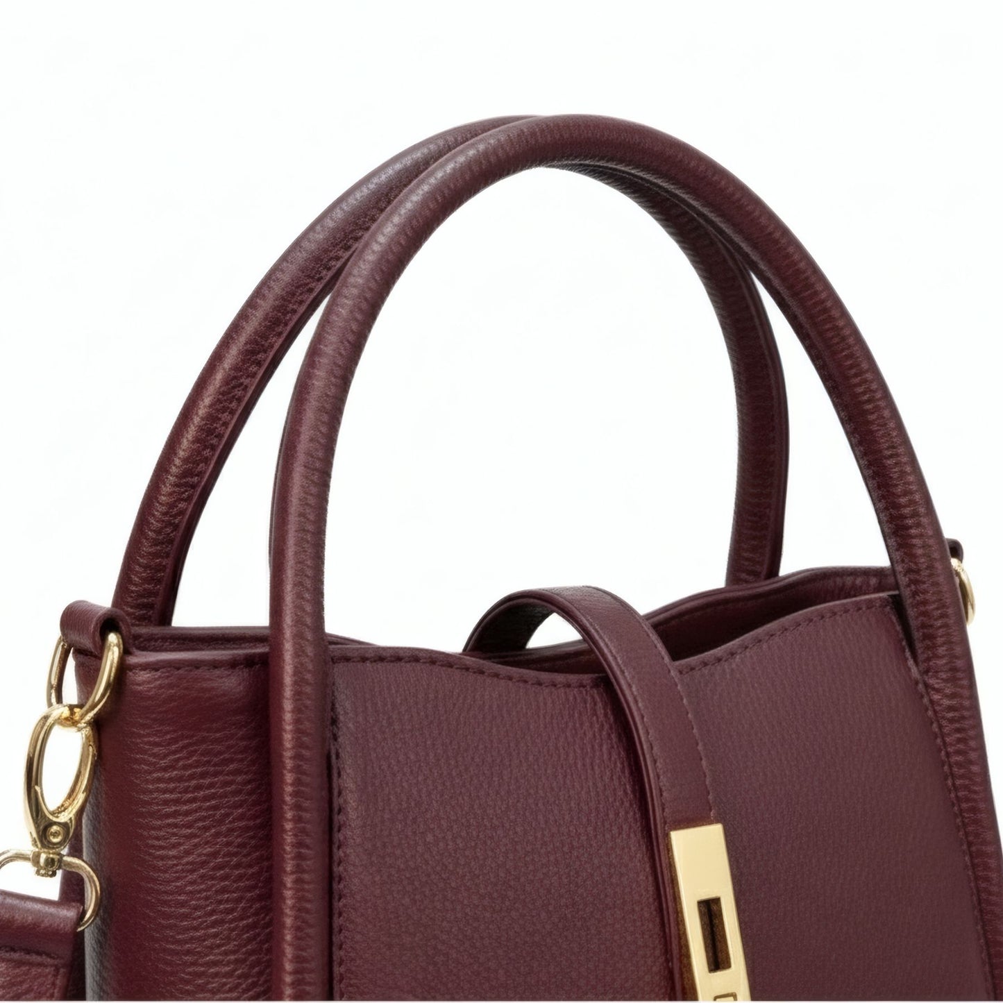 VERONA – Genuine Leather Top Handle & Crossbody Bag
